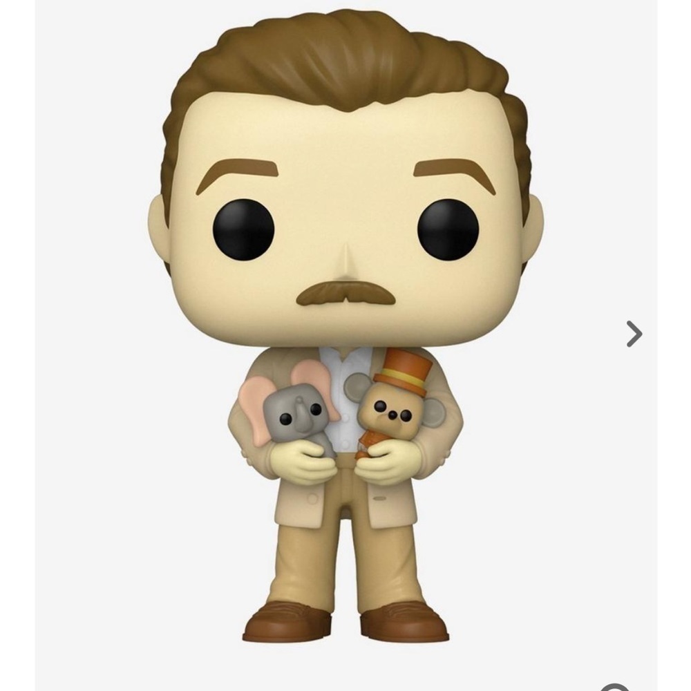 DISNEY 100th anniversary funko pop - Walt with dumbo and Timothy plush